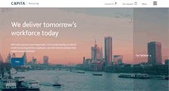 Desktop Screenshot of capitaresourcing.co.uk